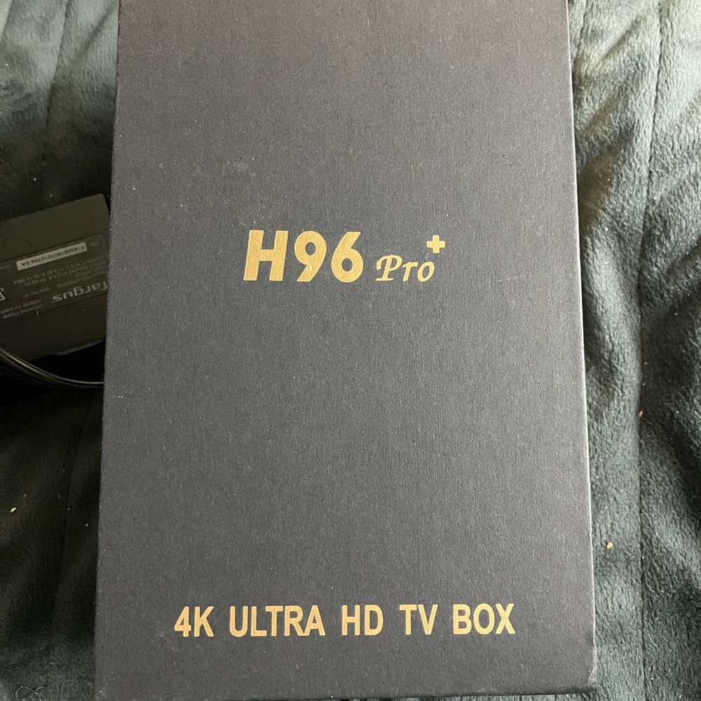 H96 Pro 4K Ultra Ultra Android HD TV Open Box
